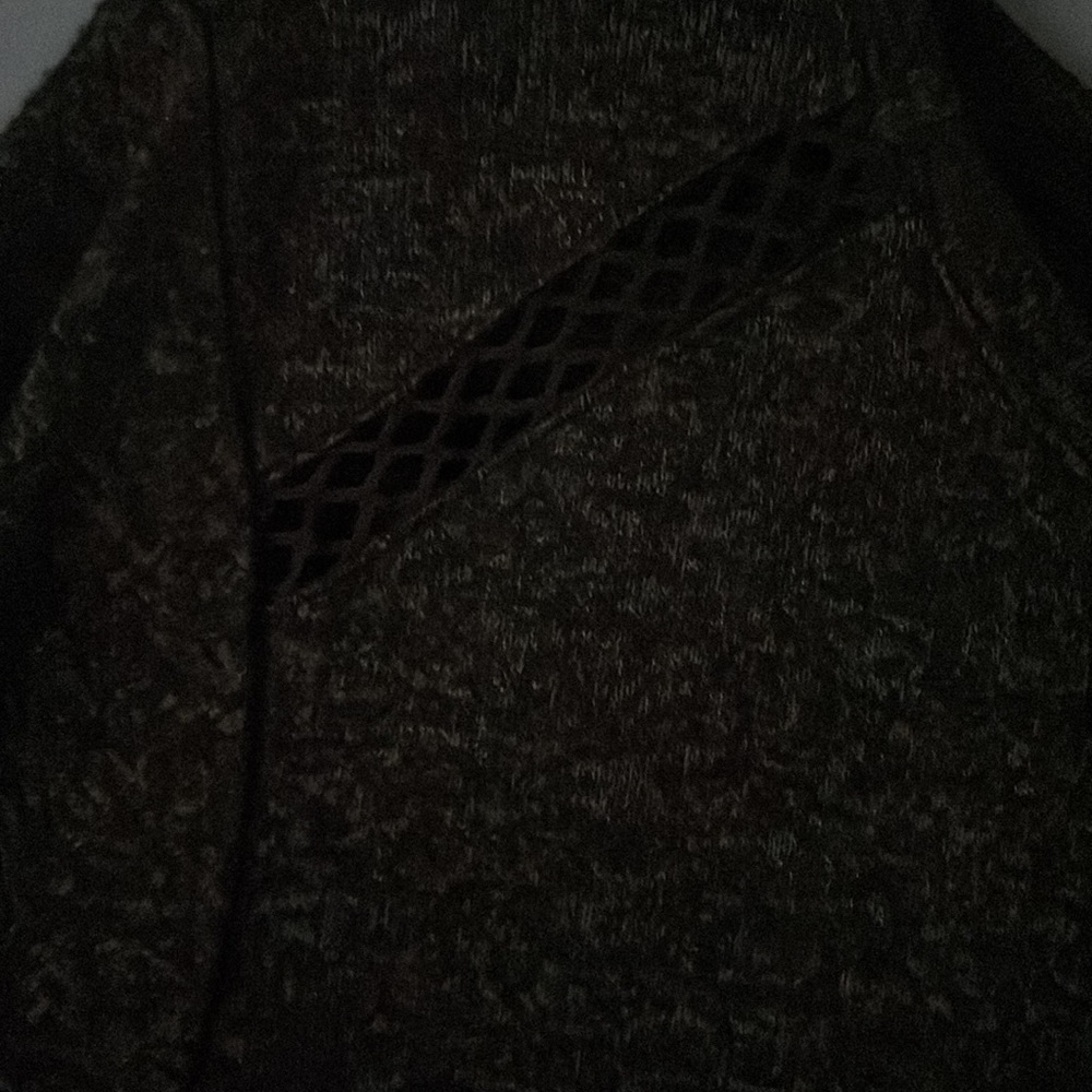 Lane Bryant size 14/16 olive marled short sleeve knit top. - Picture 3 of 5